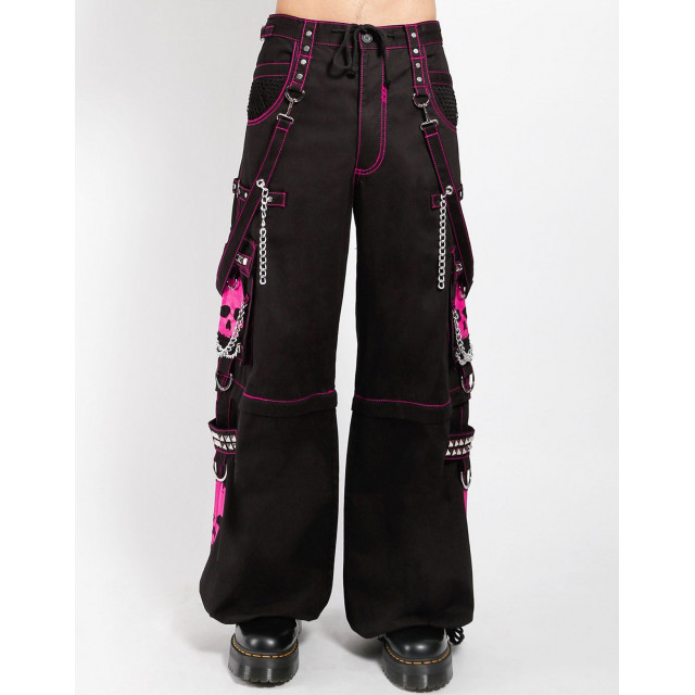 MixMies Pink Super Skull Gothic Cyber Chain Goth Jeans Punk Rock Pants