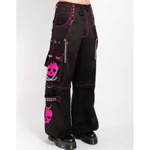 Super Skull Bondage Pants - Pink