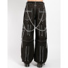 Tripp Chain to Chain Pant - Black with White Stitching