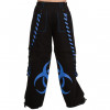 Blue Biohazard Wide Pants