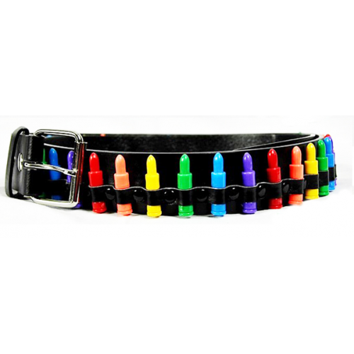 Rainbow Bullet Belt